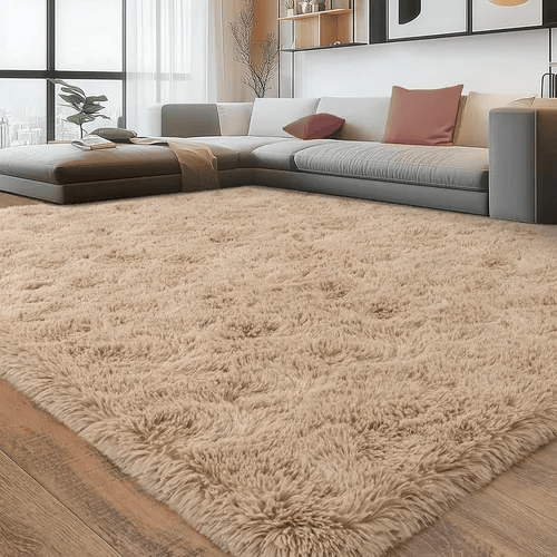 Tapete Felpudo 2,00 x 3,00 Sala Quarto Bege