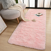 Tapete Passadeira 0,60 x 2,00 Felpudo Rosa