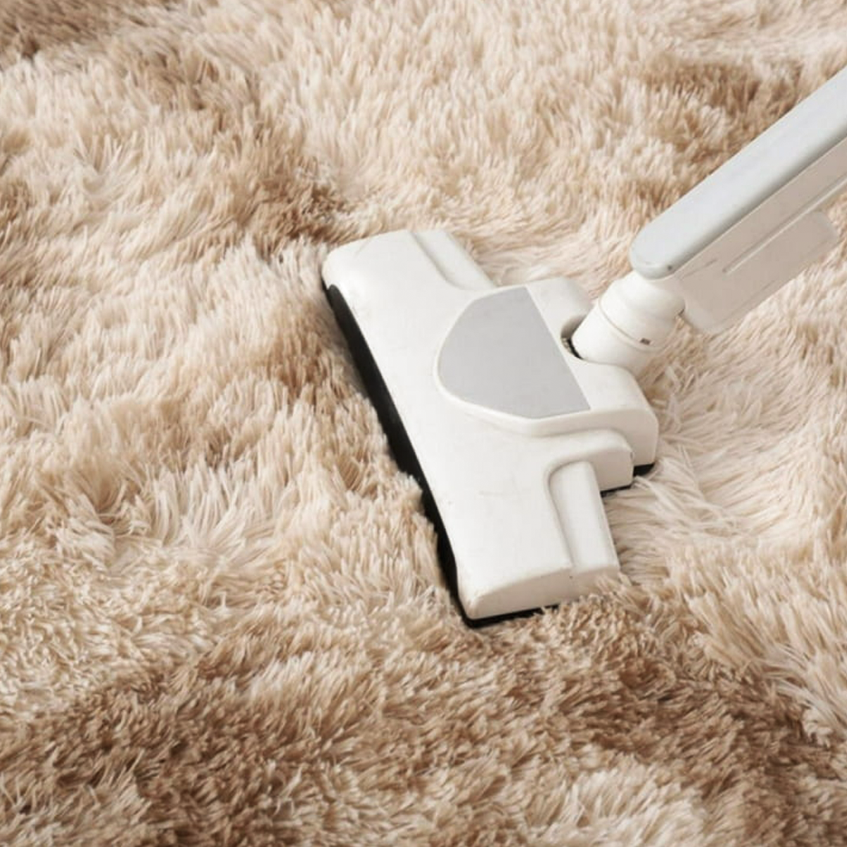 Tapete 4,00x2,00 Peludo Felpudo Sala E Quarto Cores Bege Mesclado