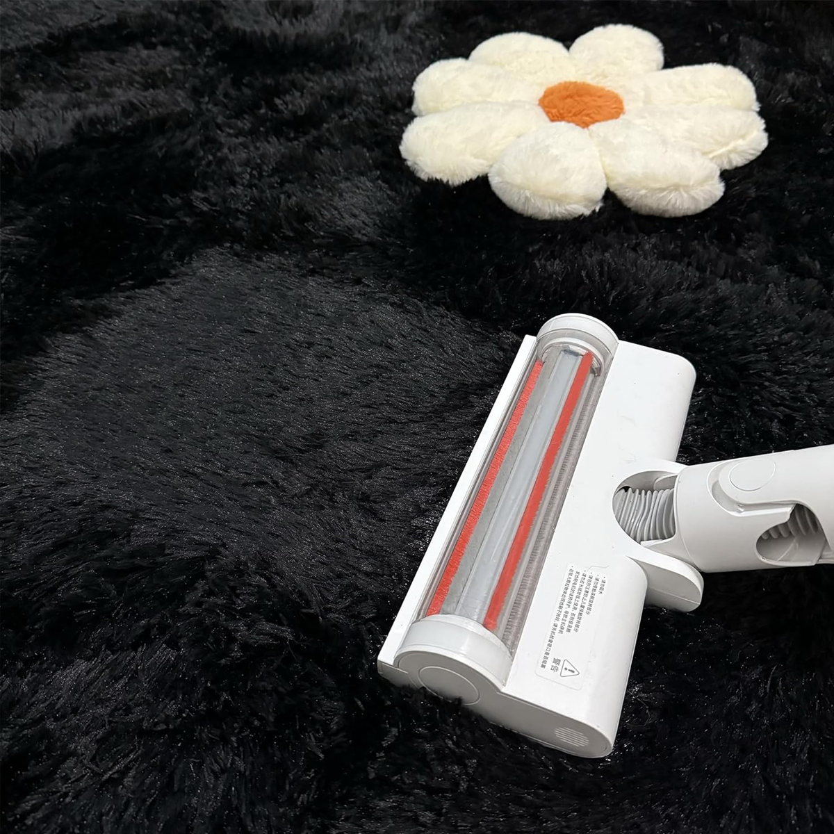 Tapete 4,00x2,00 Peludo Felpudo Sala E Quarto Cores Preto