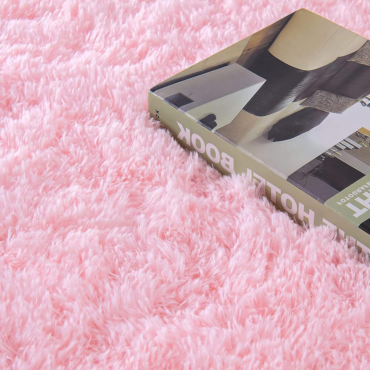 Tapete Passadeira 0,60 x 2,00 Felpudo Rosa